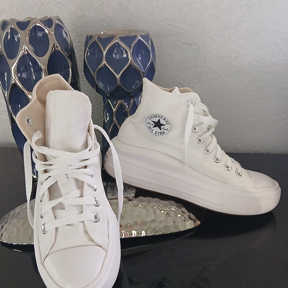 Converse Shoes - Converse White High-Top Sneakers